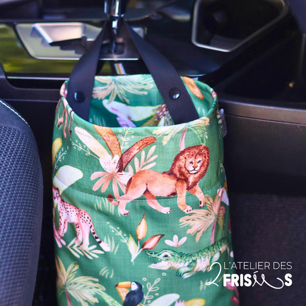 Car garbage bag - Jungle expedition