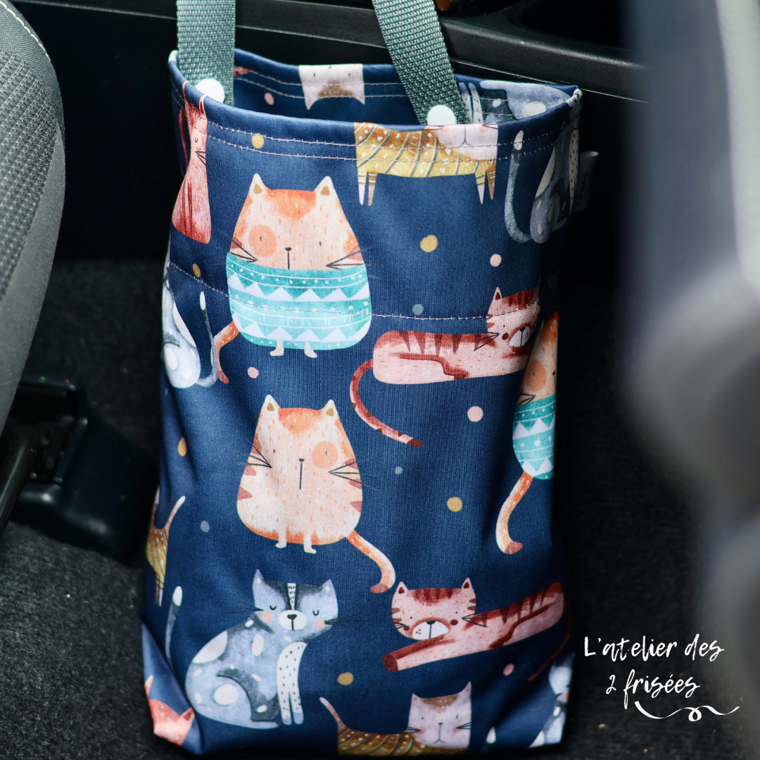 Sac Poubelle Voiture Noir Poubelles De Voiture Vegena Lot De