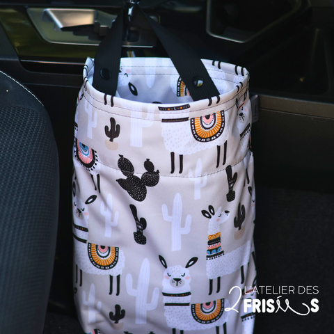 Car trash can - Lamas