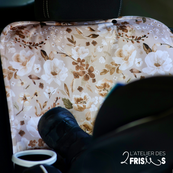 Protège siège de voiture - Vintage en fleurs