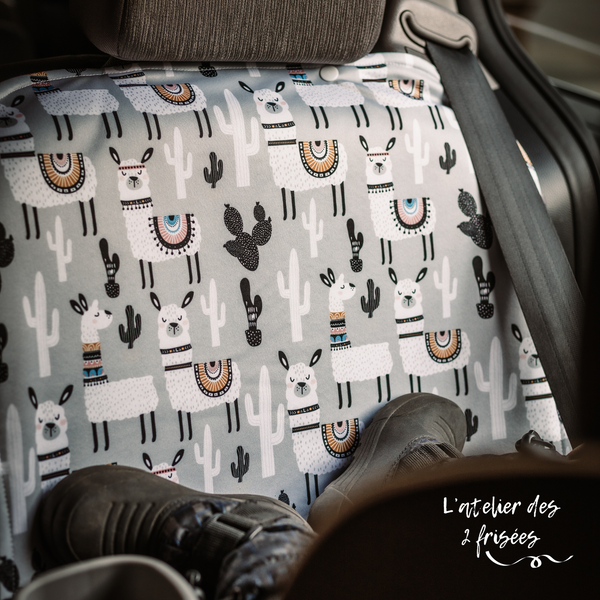 Protège siège de voiture - Lamas