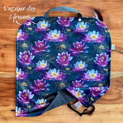 Car Seat Protector - Blue Space Dinosaurs