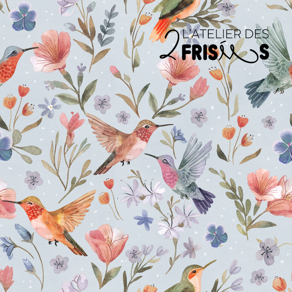 Car Seat Protector – Pretty Hummingbirds