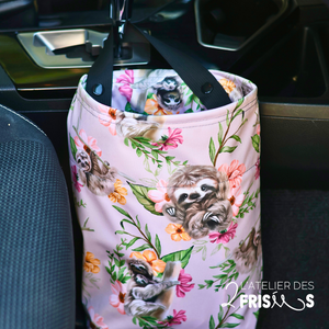 Car garbage bag - Little sloths