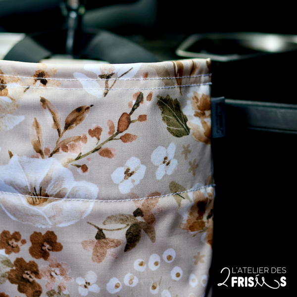 Car Garbage Bag - Vintage in bloom
