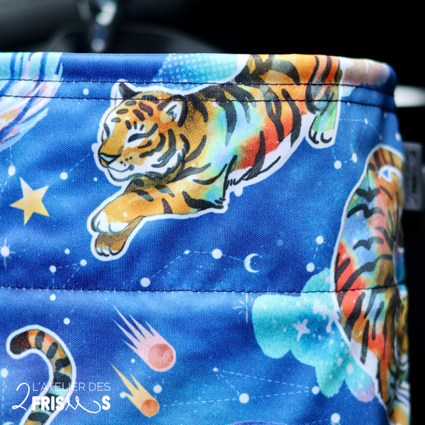 Car Garbage Bag - Celestial Tigers