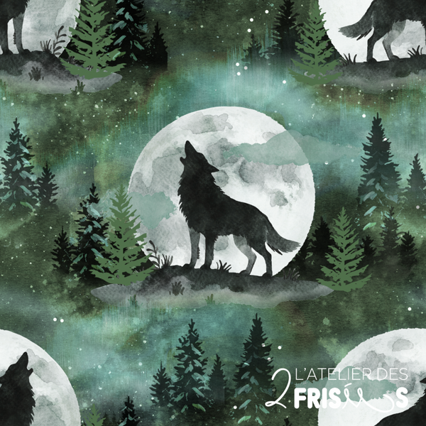 Protège siège de voiture - Loups