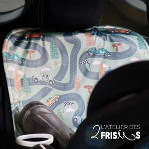 Protège siège de voiture - Rétro-course