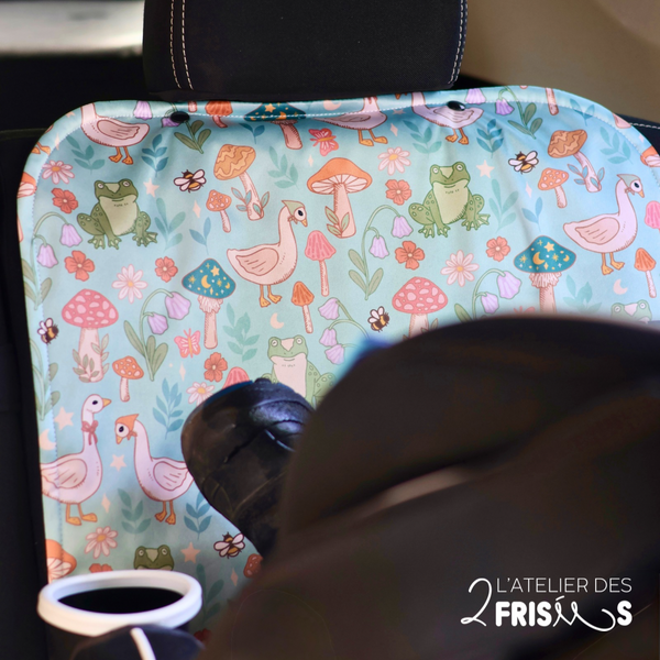 Car seat protector - Enchanted marsh