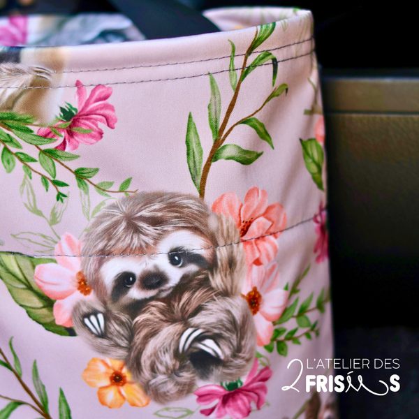 Car garbage bag - Little sloths