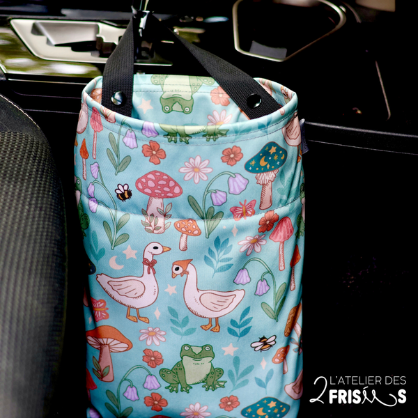 Car Garbage Bag - Enchanted marsh
