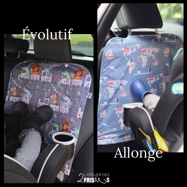 Car Seat Protector - Construction Trucks