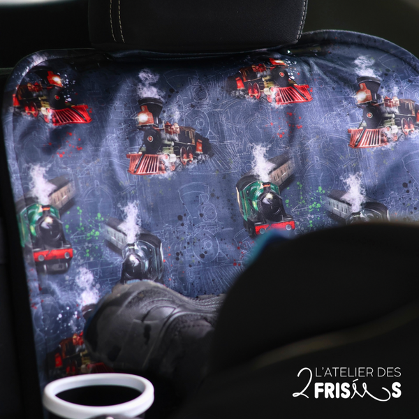 Car seat protector - Full steam ahead!