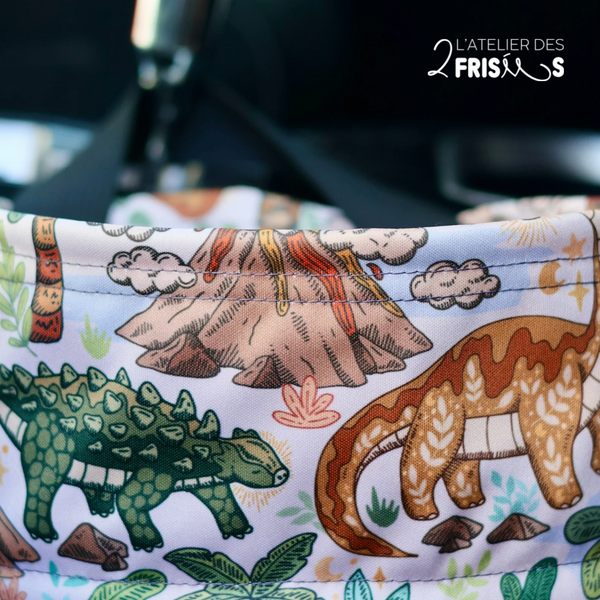 Car Garbage Bag – Volcanosaur