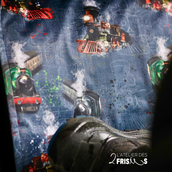 Car seat protector - Full steam ahead!