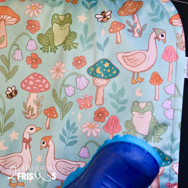 Car seat protector - Enchanted marsh