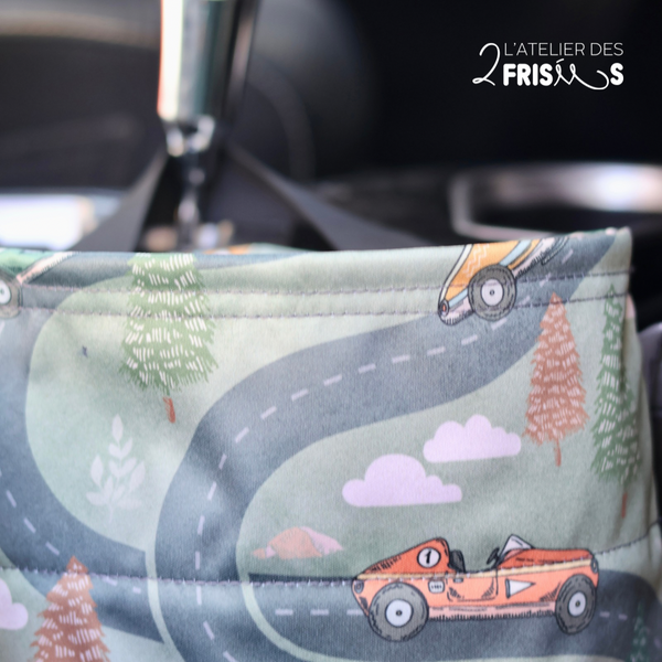 Car Garbage Bag – Retro Race