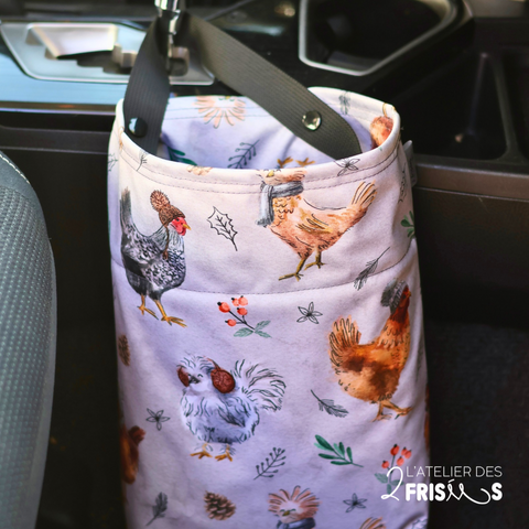 Car Garbage Bag – Little Shivery Hens