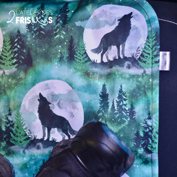 Protège siège de voiture - Loups