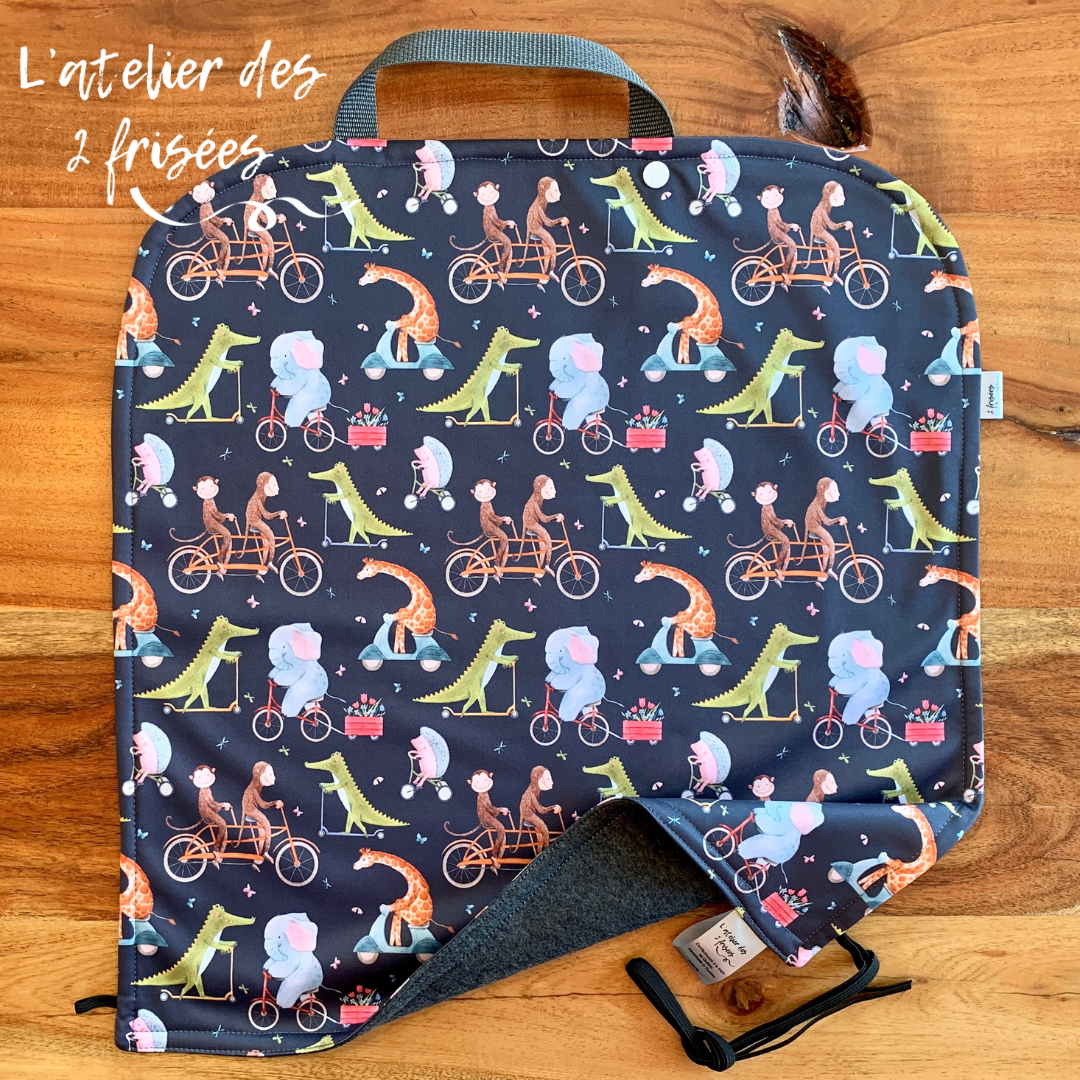 Car Seat Protector - Circus animals