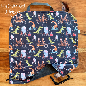 Car Seat Protector - Circus animals