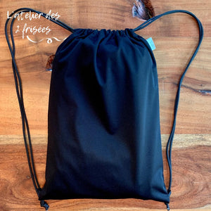 Waterproof backpack - Solid black