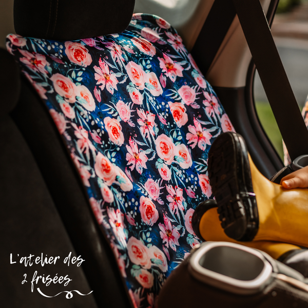 Car Seat Protector - Perfect flowers