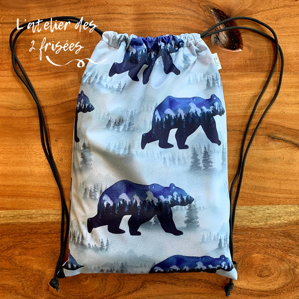 Waterproof backpack - Boreal bear