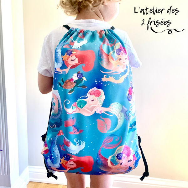 Sac à dos imperméable -Sirènes