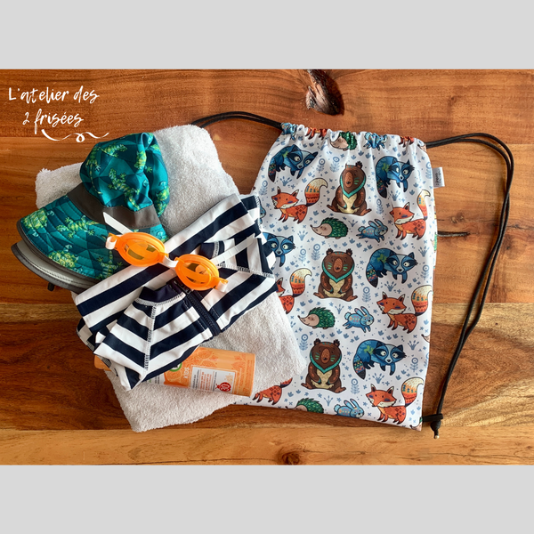 Sac à dos imperméable - Animaux de la forêt