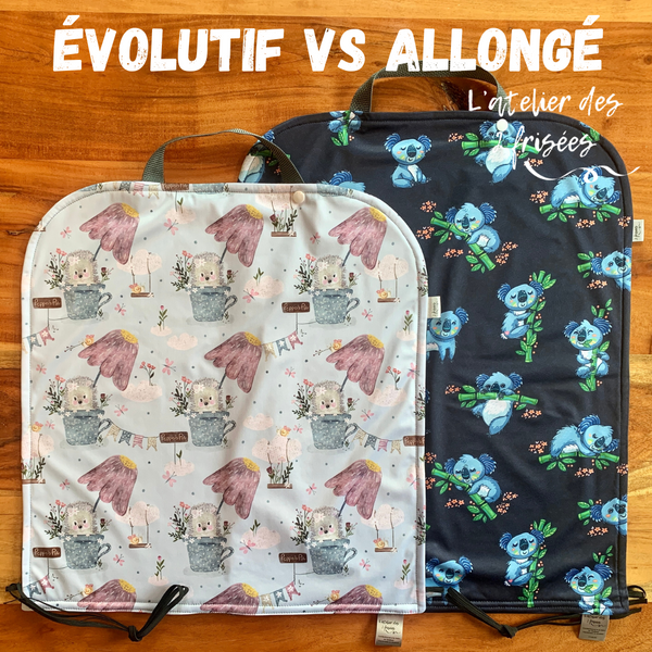 Car Seat Protector - Blue Space Dinosaurs