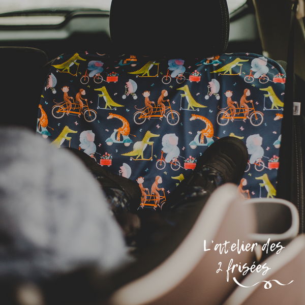 Car Seat Protector - Circus animals