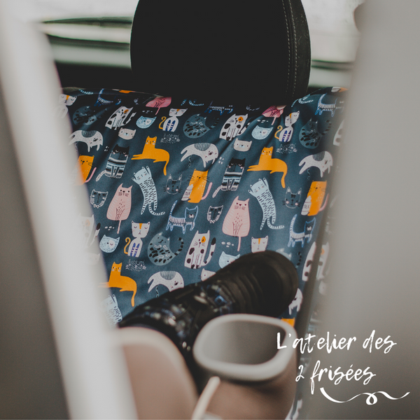 Protège siège de voiture - Chats