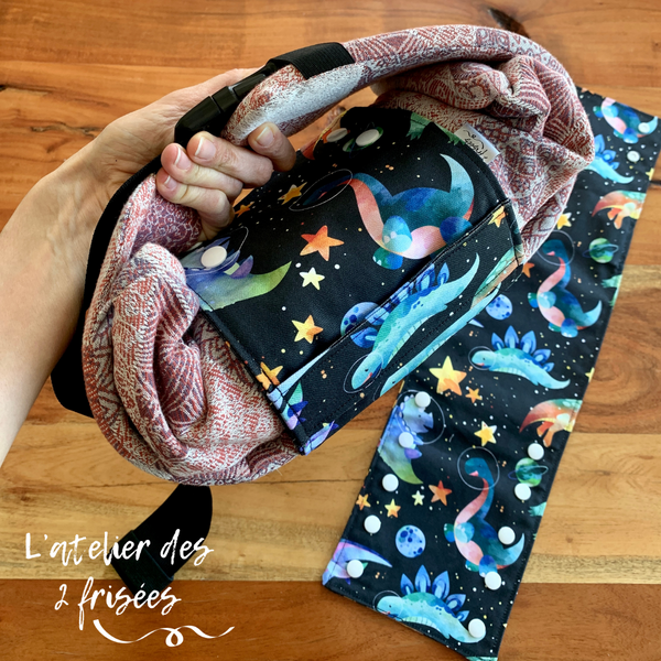 Range porte-bébé - Animaux de la forêt fleurie