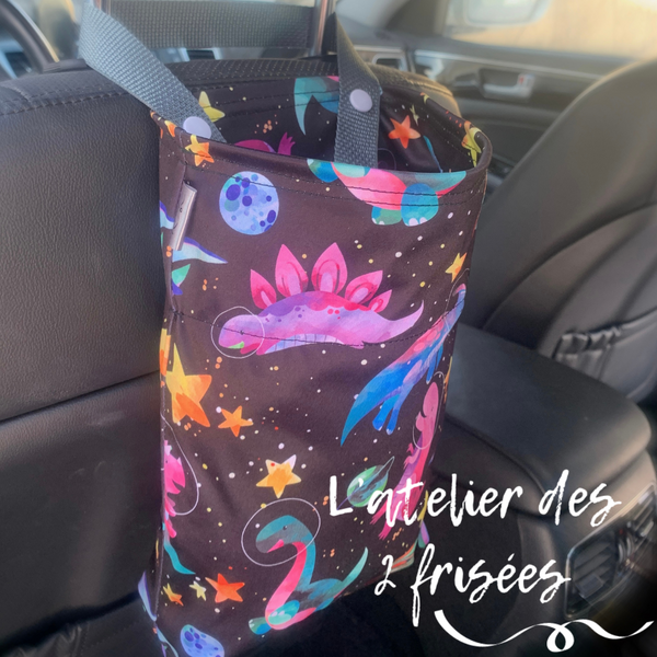 Car garbage bag - Gray Lamas